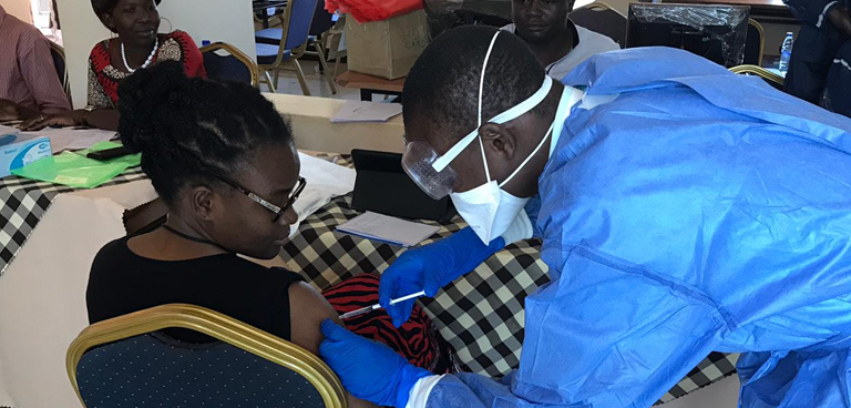 Vaccination against EVD in the Democratic Republic of the Congo