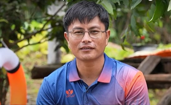 Mai Van Chuyen, a physical education teacher in Viet Nam